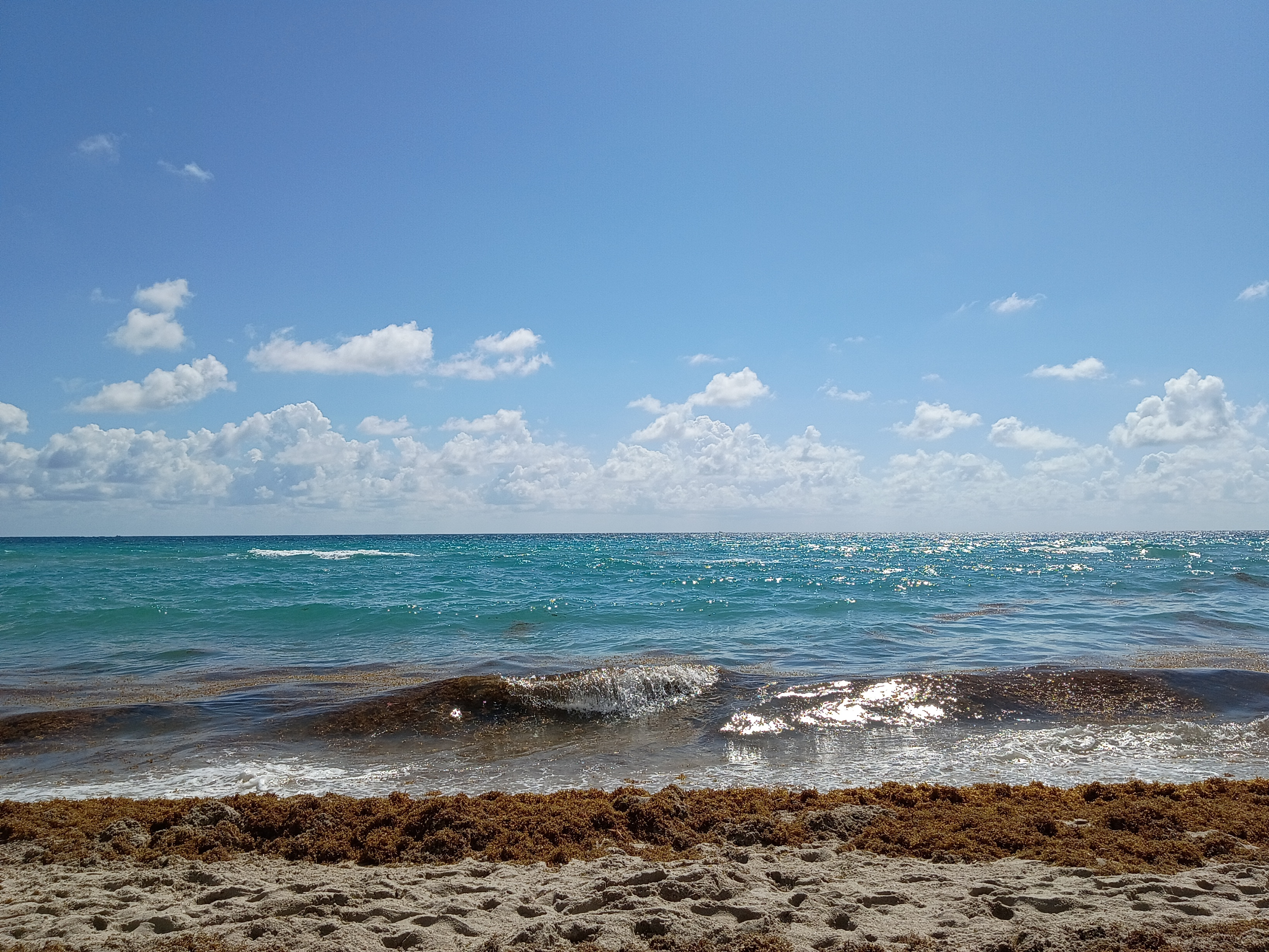 Atlantic ocean on a sunny afternoon.
